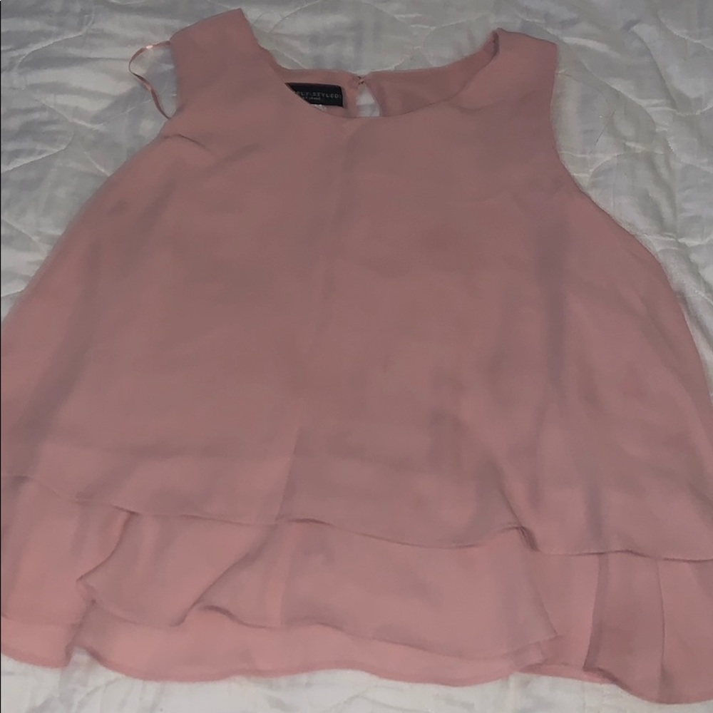 Size L pink blouse